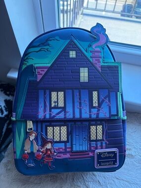 Loungefly Disney Hocus Pocus Sanderson Sisters House Mini Backpack